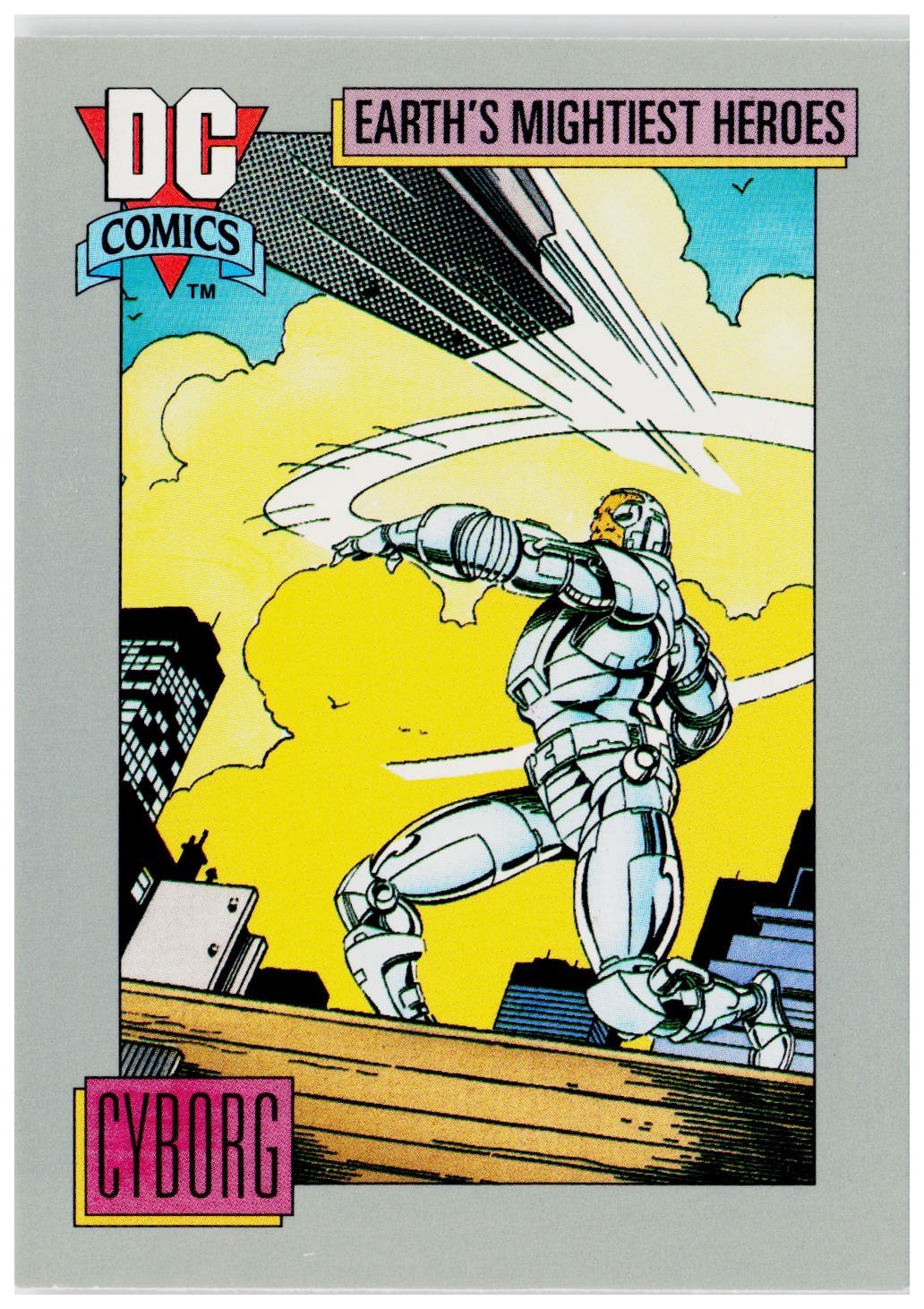 1992 Impel DC Cosmic #43 Cyborg