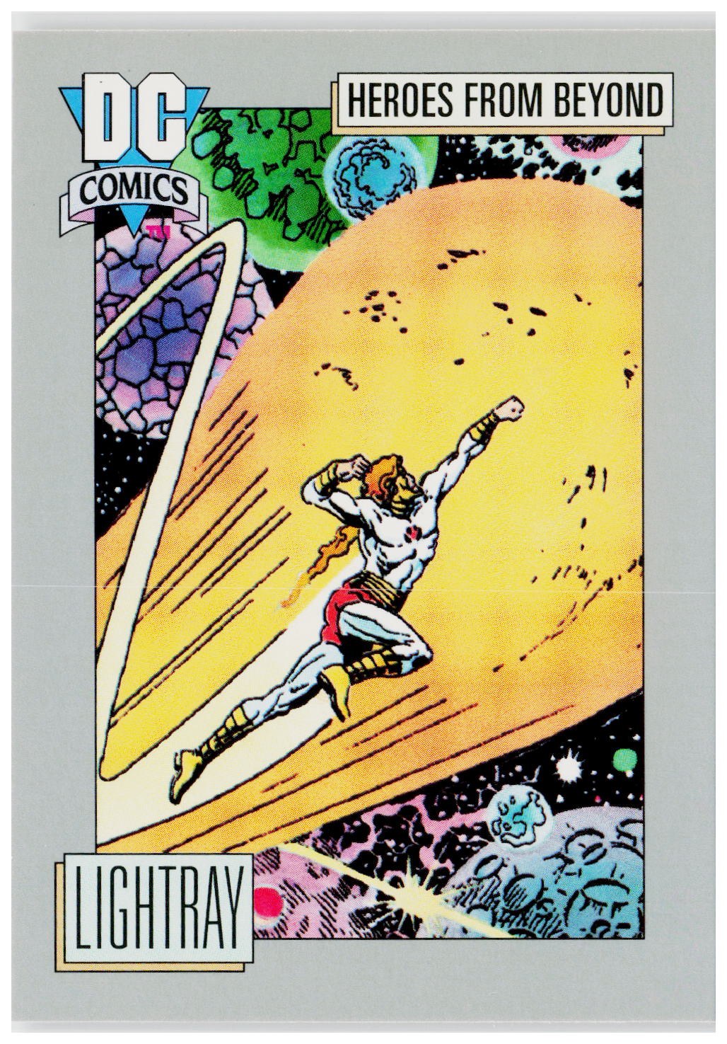 1992 Impel DC Cosmic #119 Lightray