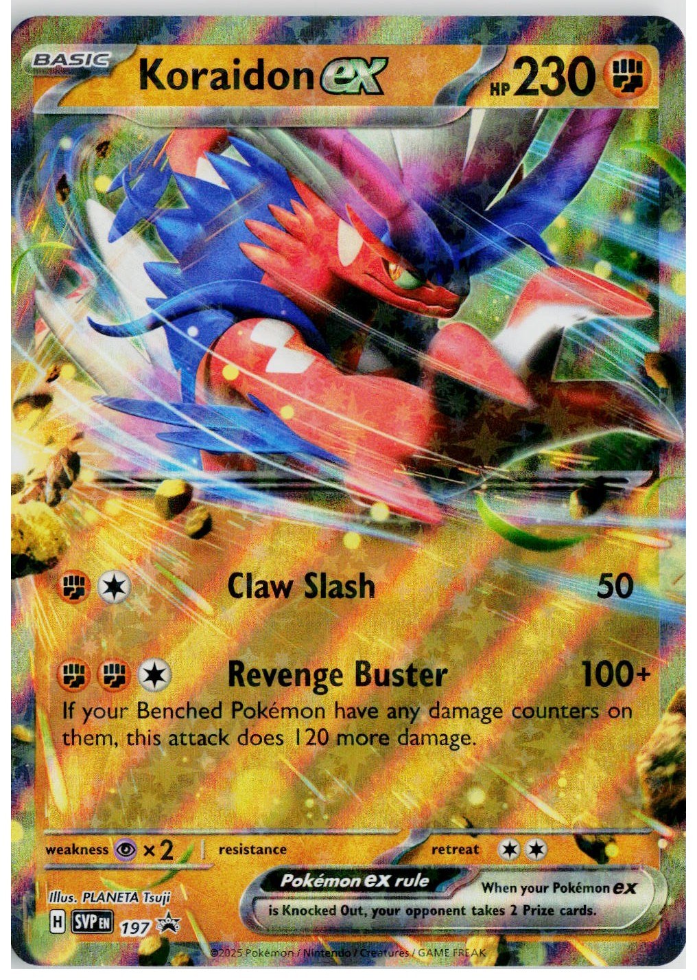 2023 Pokemon SV: Scarlet & Violet Promo Cards #197 Koraidon ex