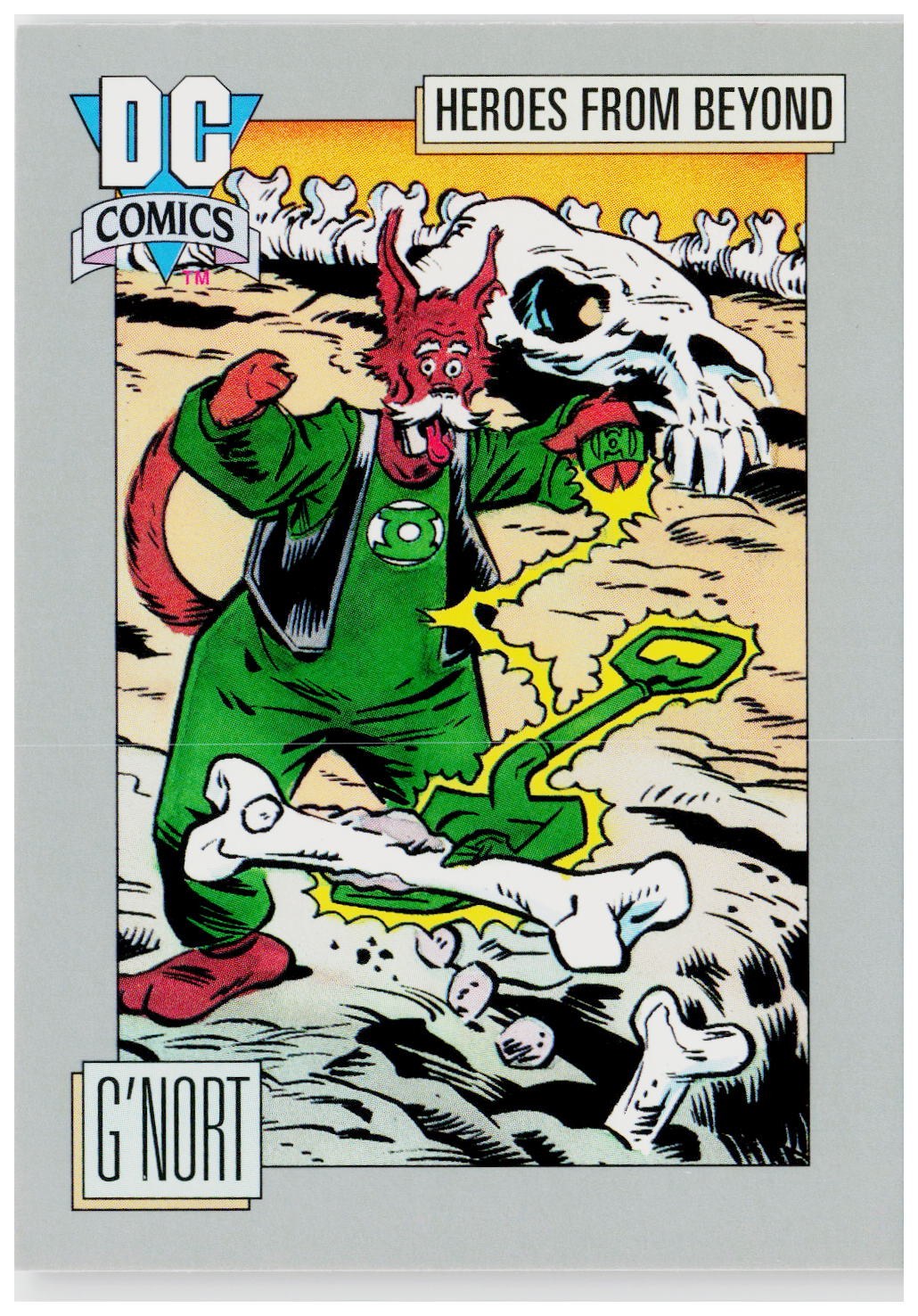 1992 Impel DC Cosmic #117 G'nort