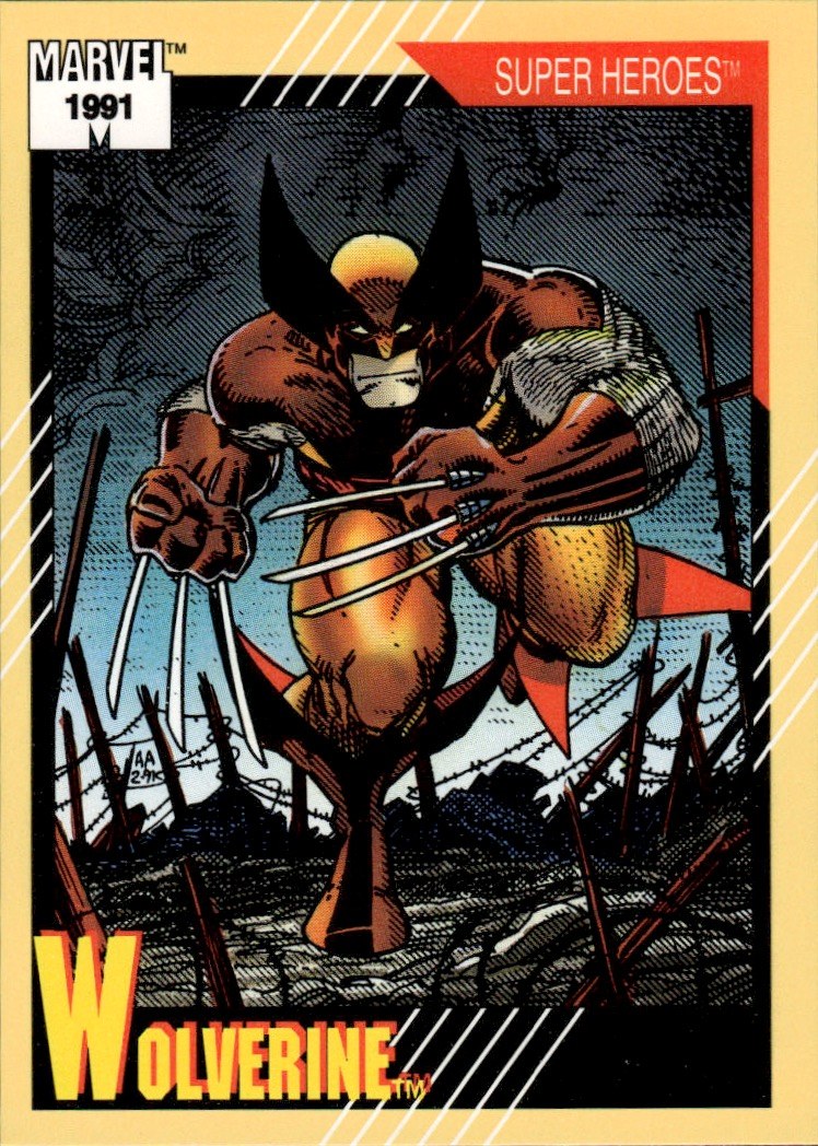 1991 Impel Marvel Universe II #50 Wolverine