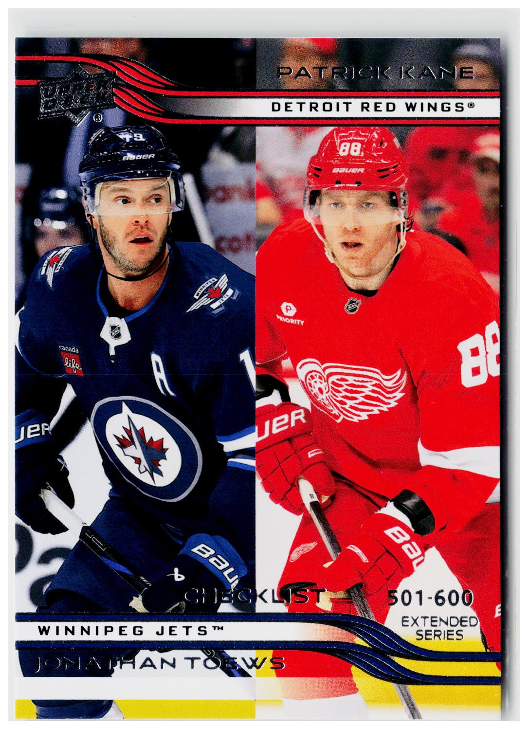 2025-26 Upper Deck #699 Jonathan Toews / Patrick Kane