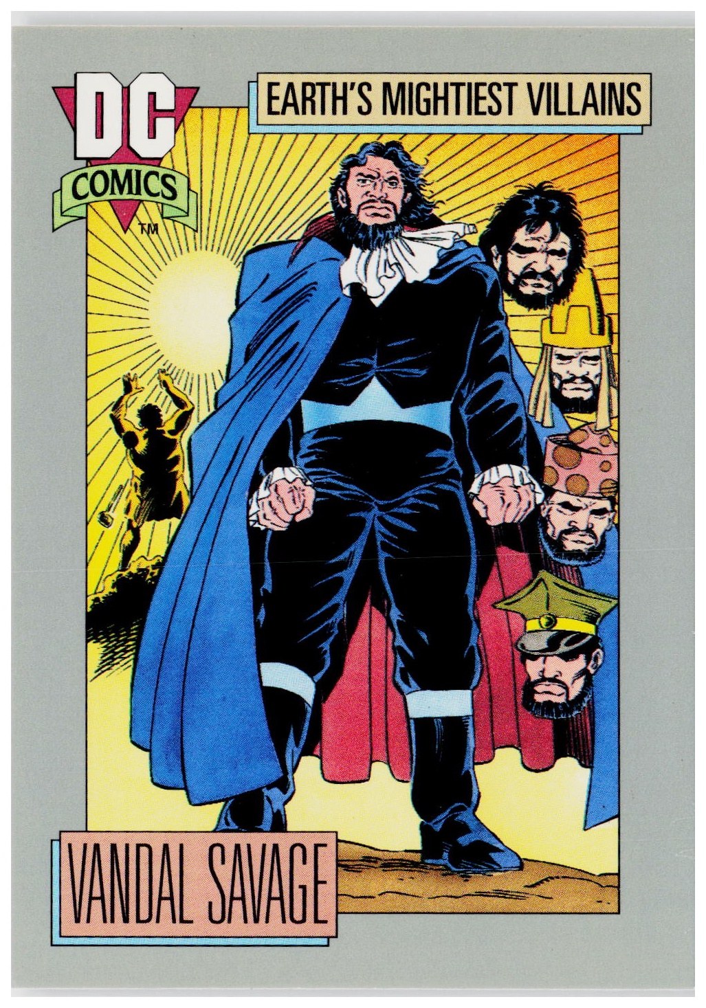 1992 Impel DC Cosmic #110 Vandal Savage