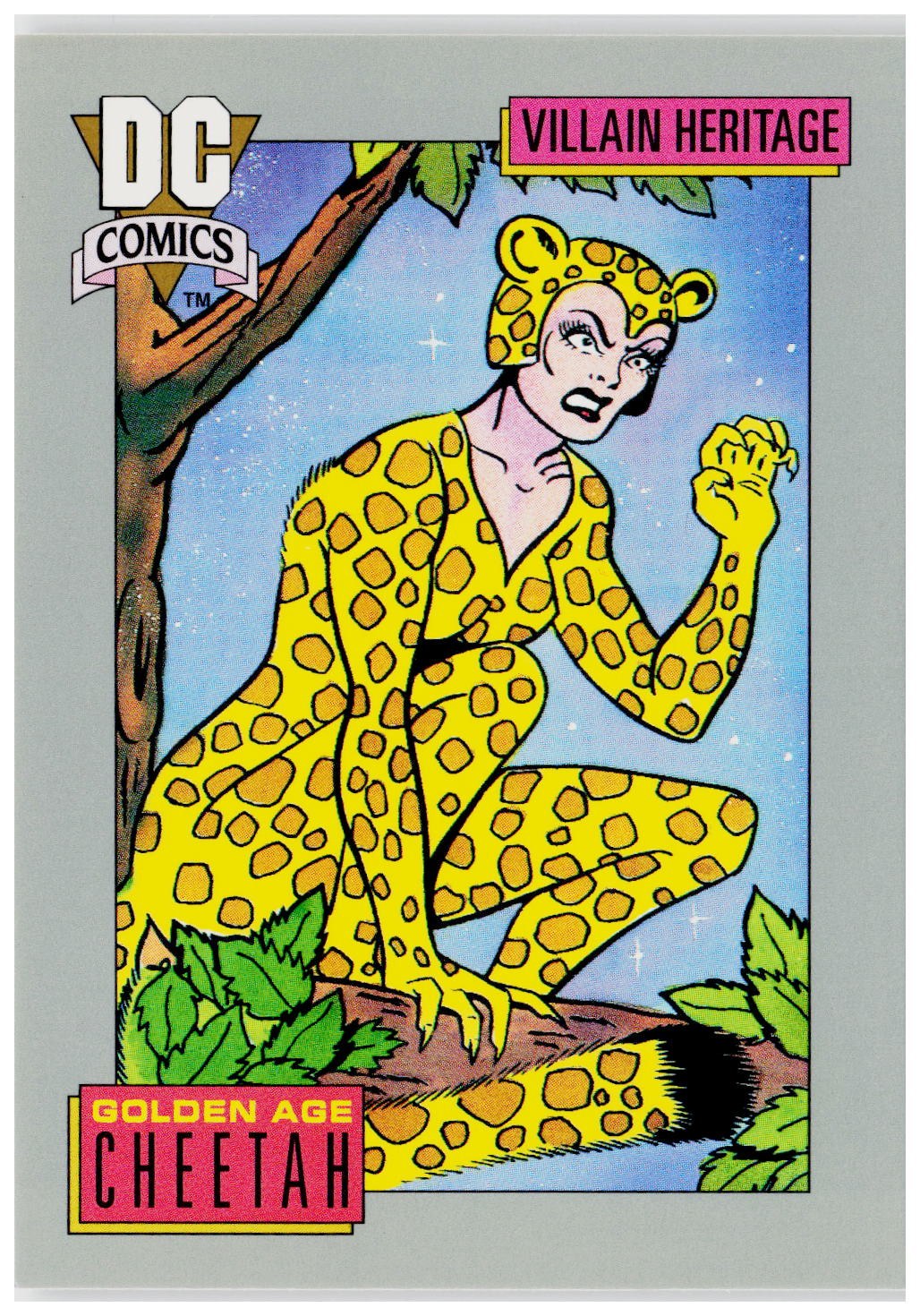 1992 Impel DC Cosmic #22 Cheetah