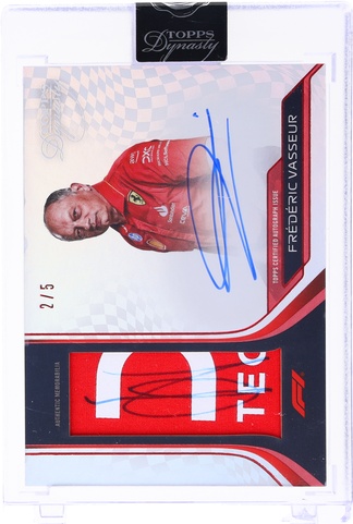 2024 Topps Dynasty Formula 1 Racing Frédéric Vasseur #DAP-FVA