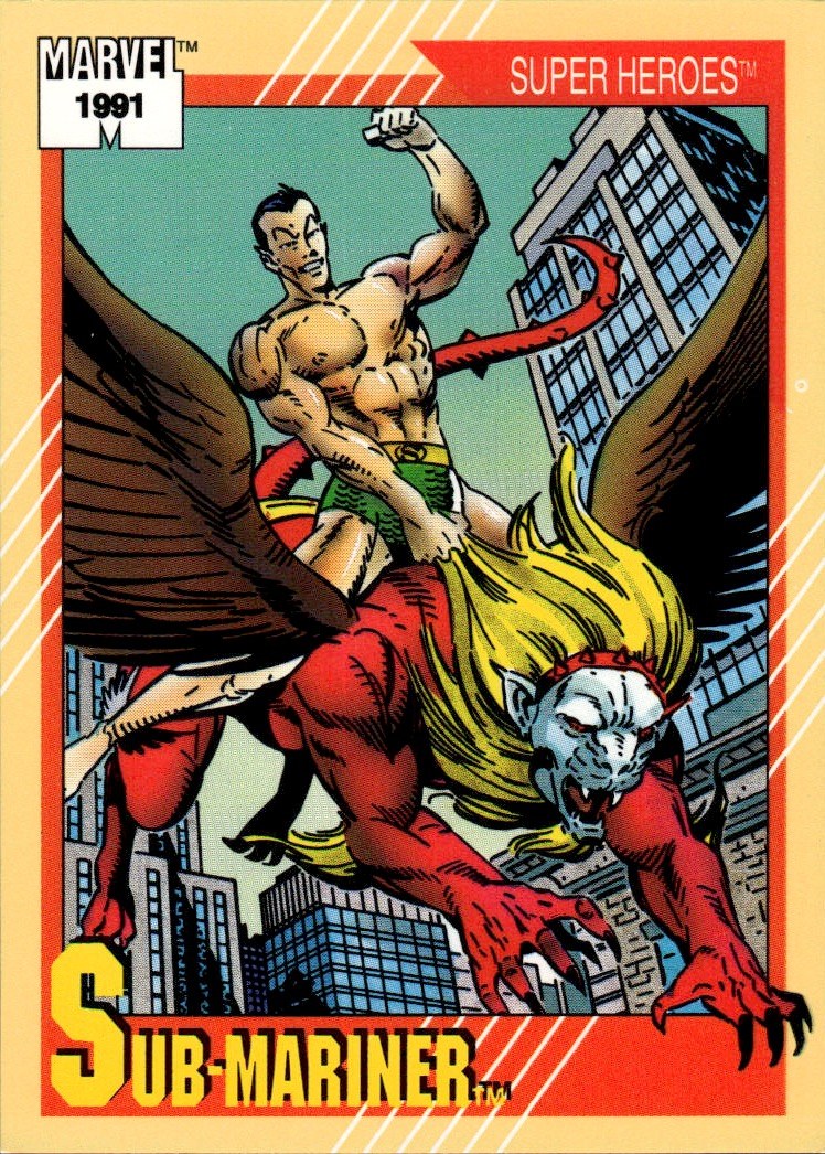 1991 Impel Marvel Universe II #6a Sub-Mariner