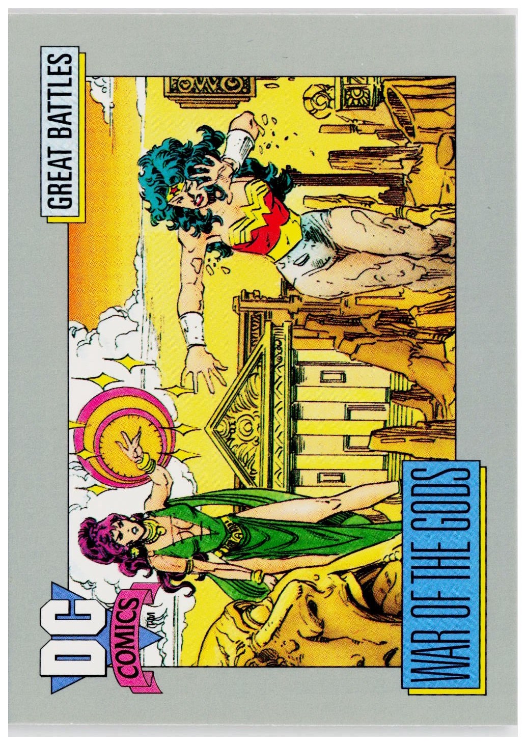 1992 Impel DC Cosmic #167 War of the Gods