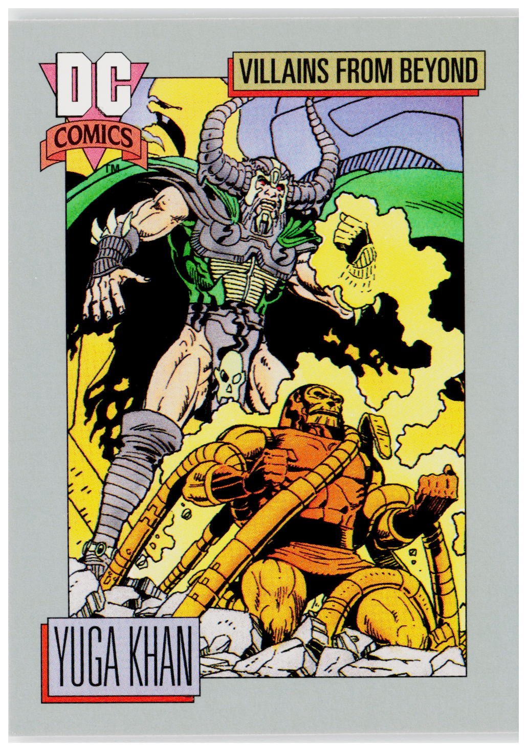 1992 Impel DC Cosmic #141 Yuga Khan