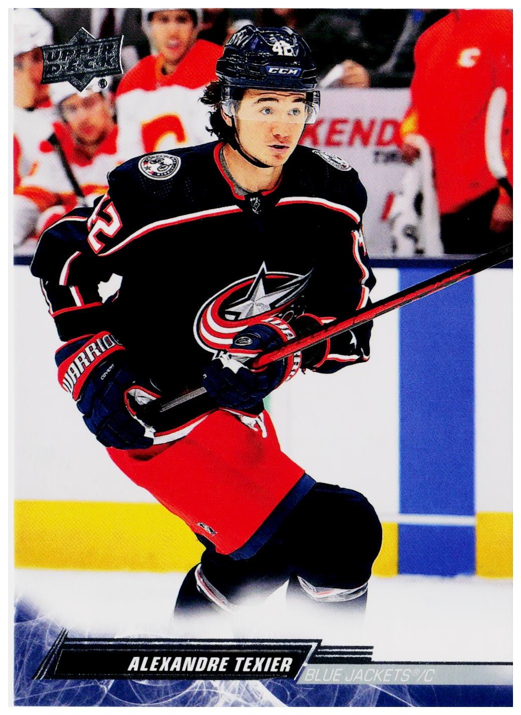 2022 Upper Deck Series 1 Hockey Alexandre Texier #56