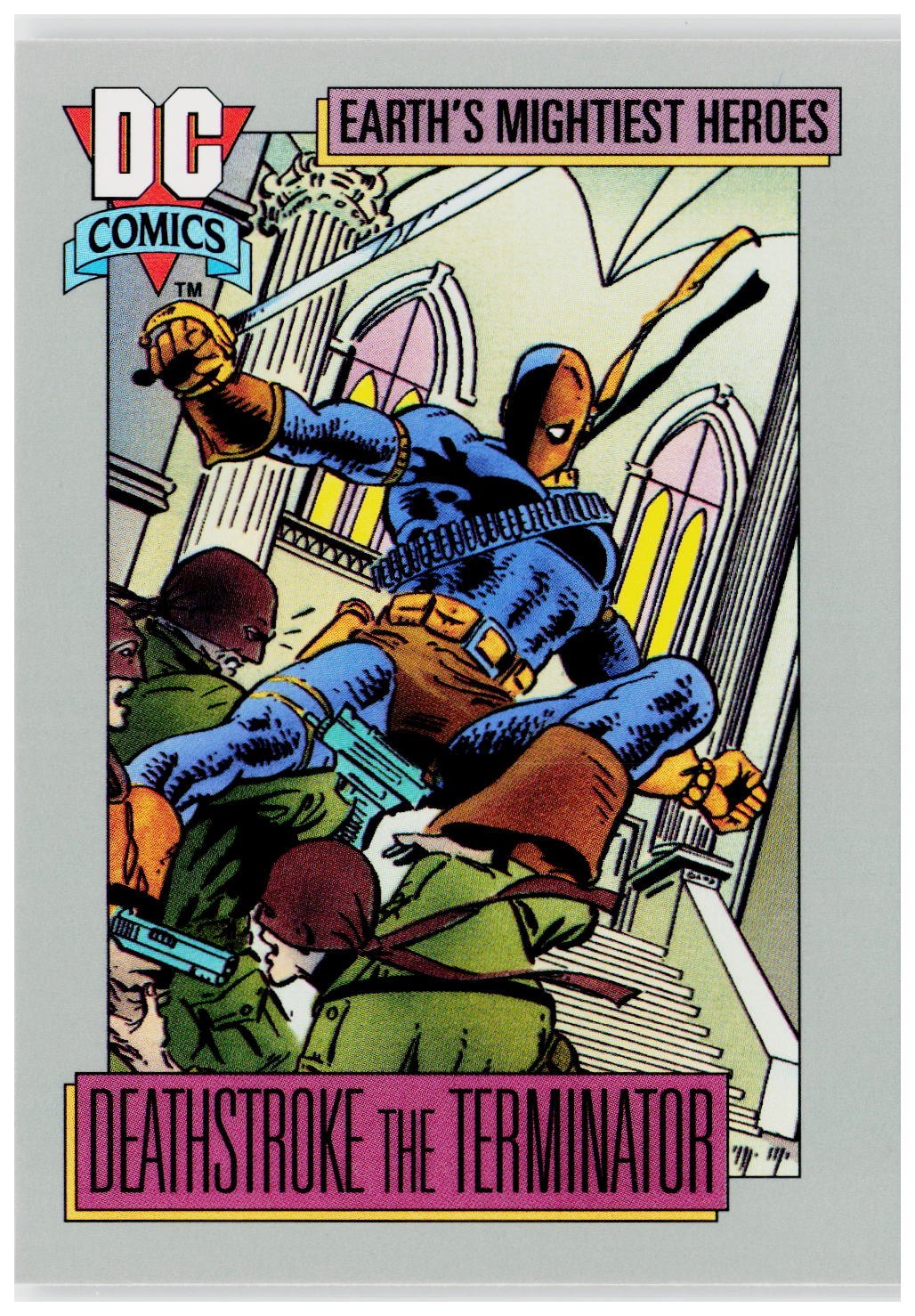 1992 Impel DC Cosmic #44a Deathstroke the Terminator