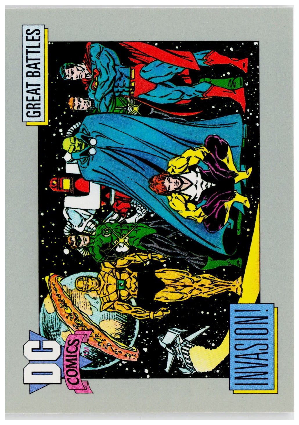 1992 Impel DC Cosmic #156 Invasion!