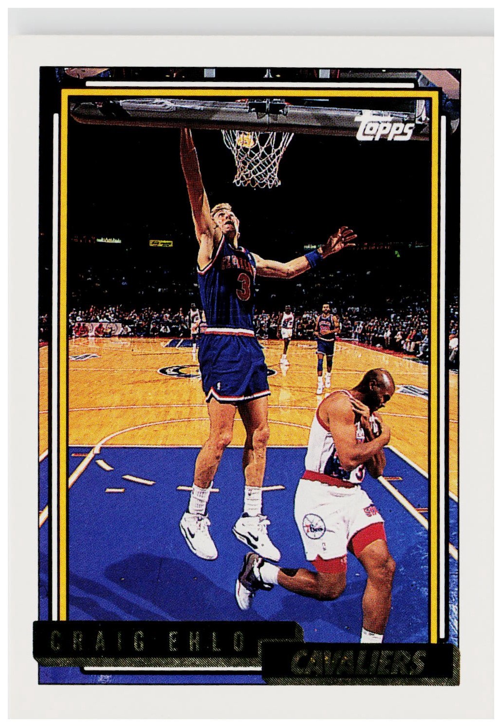 1992-93 Topps #191 Craig Ehlo Gold