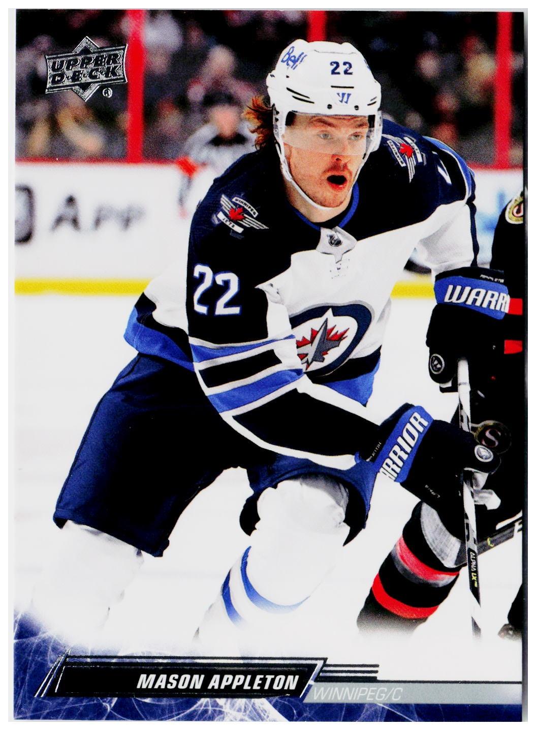 2022 Upper Deck Series 1 Hockey Mason Appleton #193
