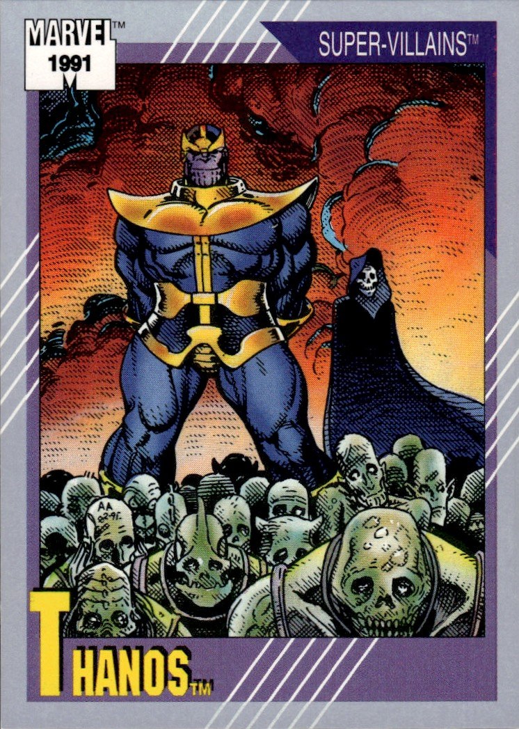1991 Impel Marvel Universe II #85 Thanos