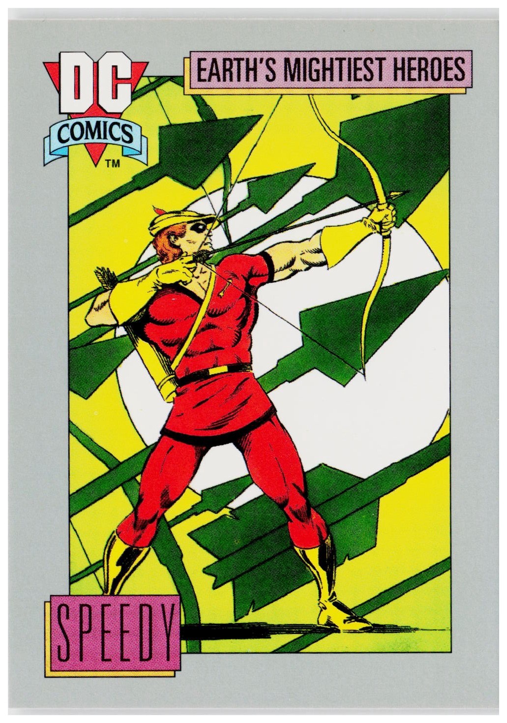 1992 Impel DC Cosmic #75 Speedy