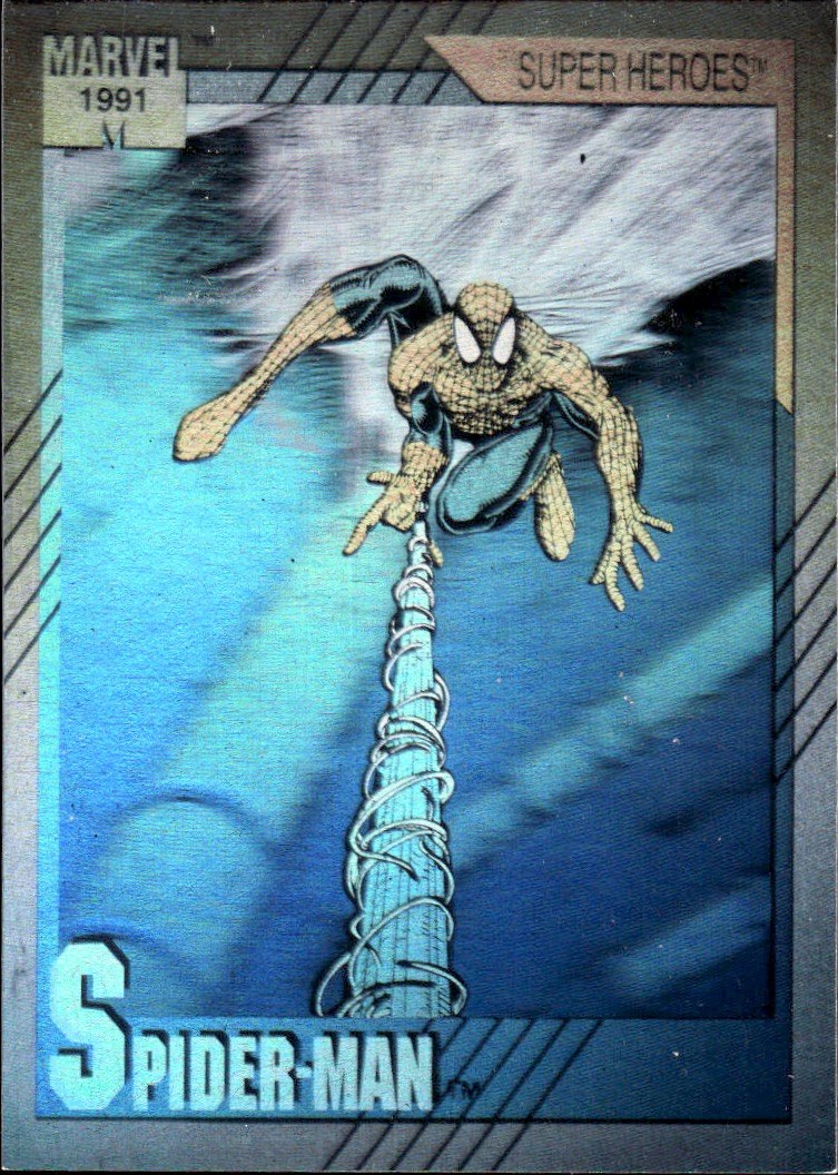 1991 Impel Marvel Universe II #H-1 Spider-Man Holograms