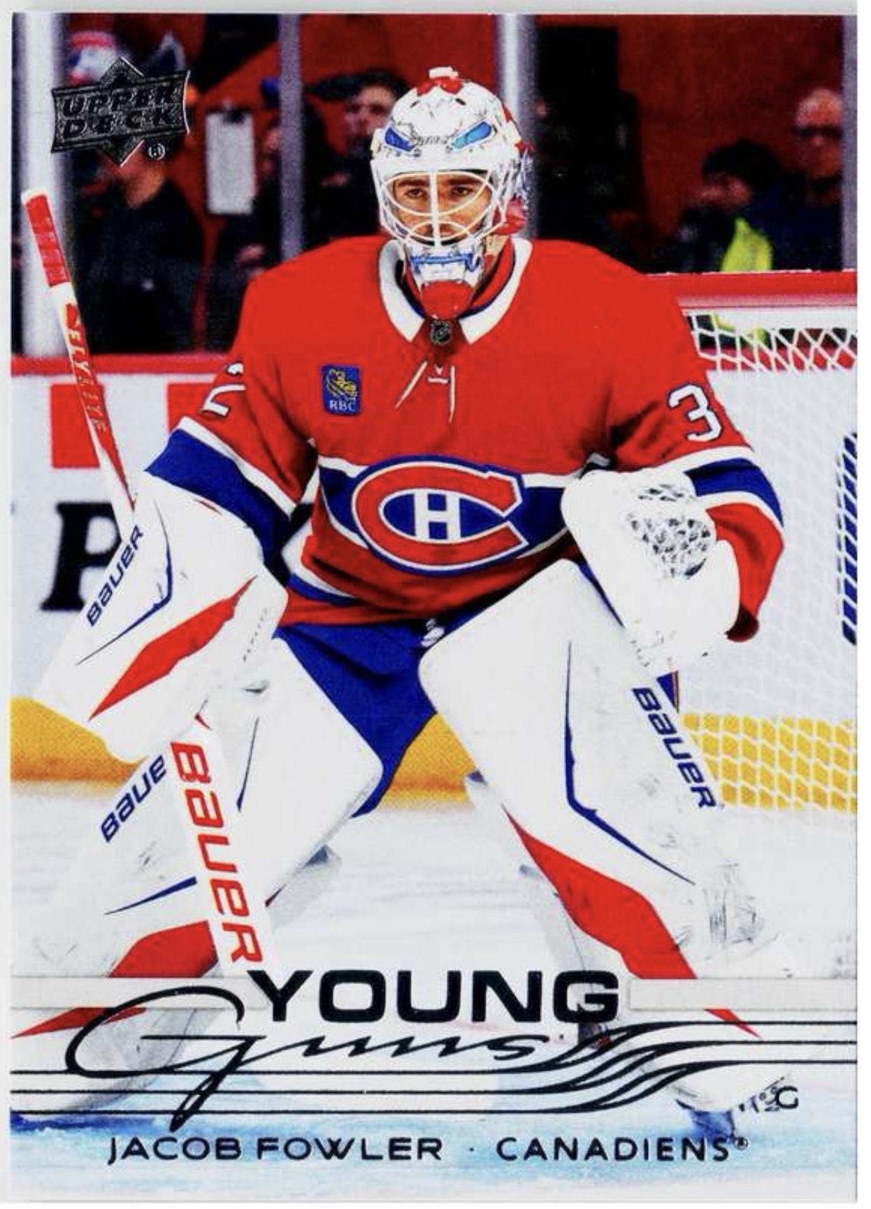 2025-26 Upper Deck Extended Series Hockey Jacob Fowler #724