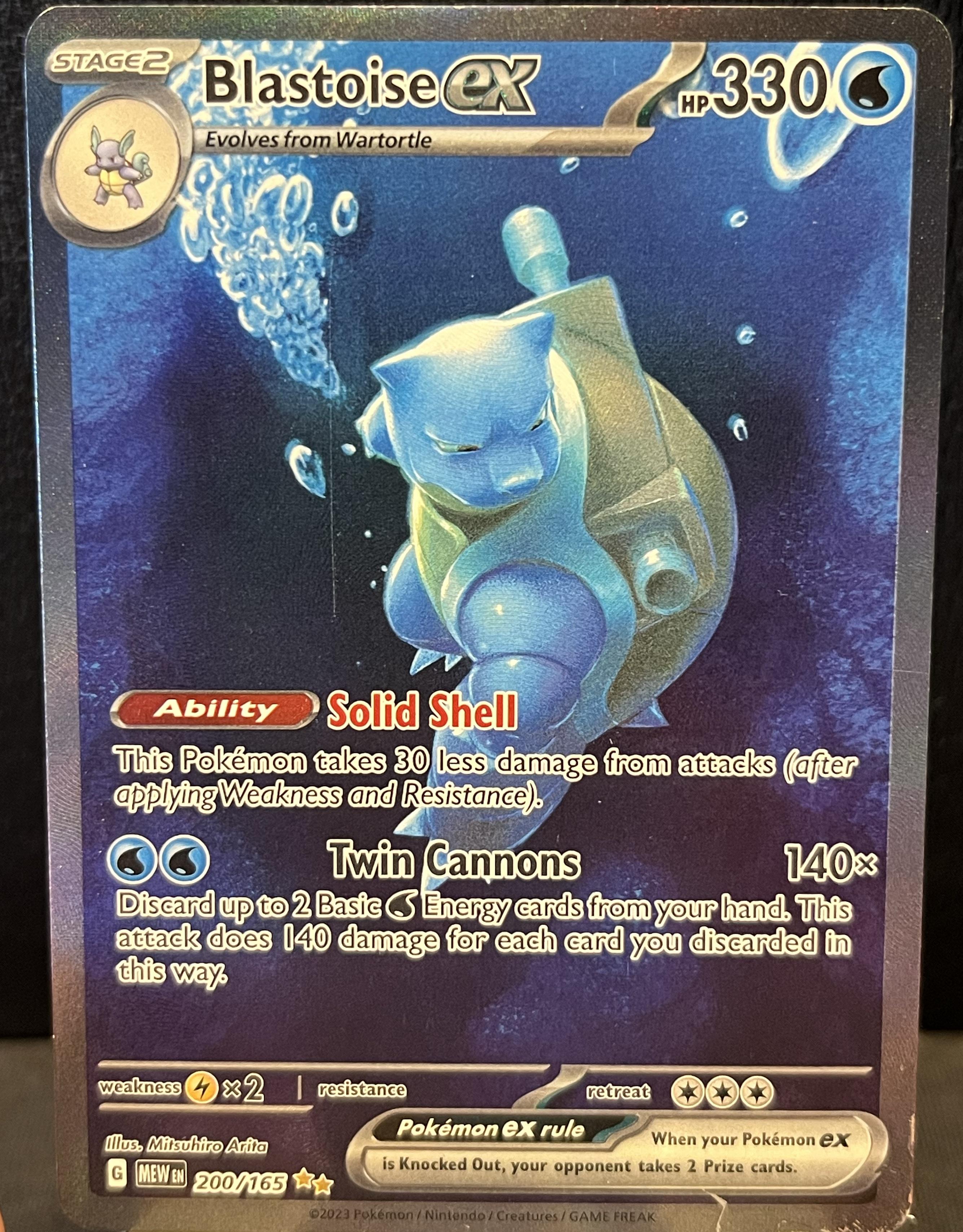 2023 Scarlet & Violet—151 Blastoise #200