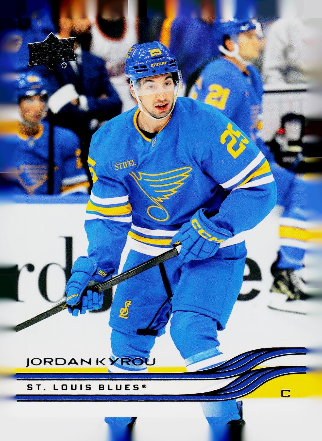 2025 Upper Deck Extended Series Hockey Jordan Kyrou #611