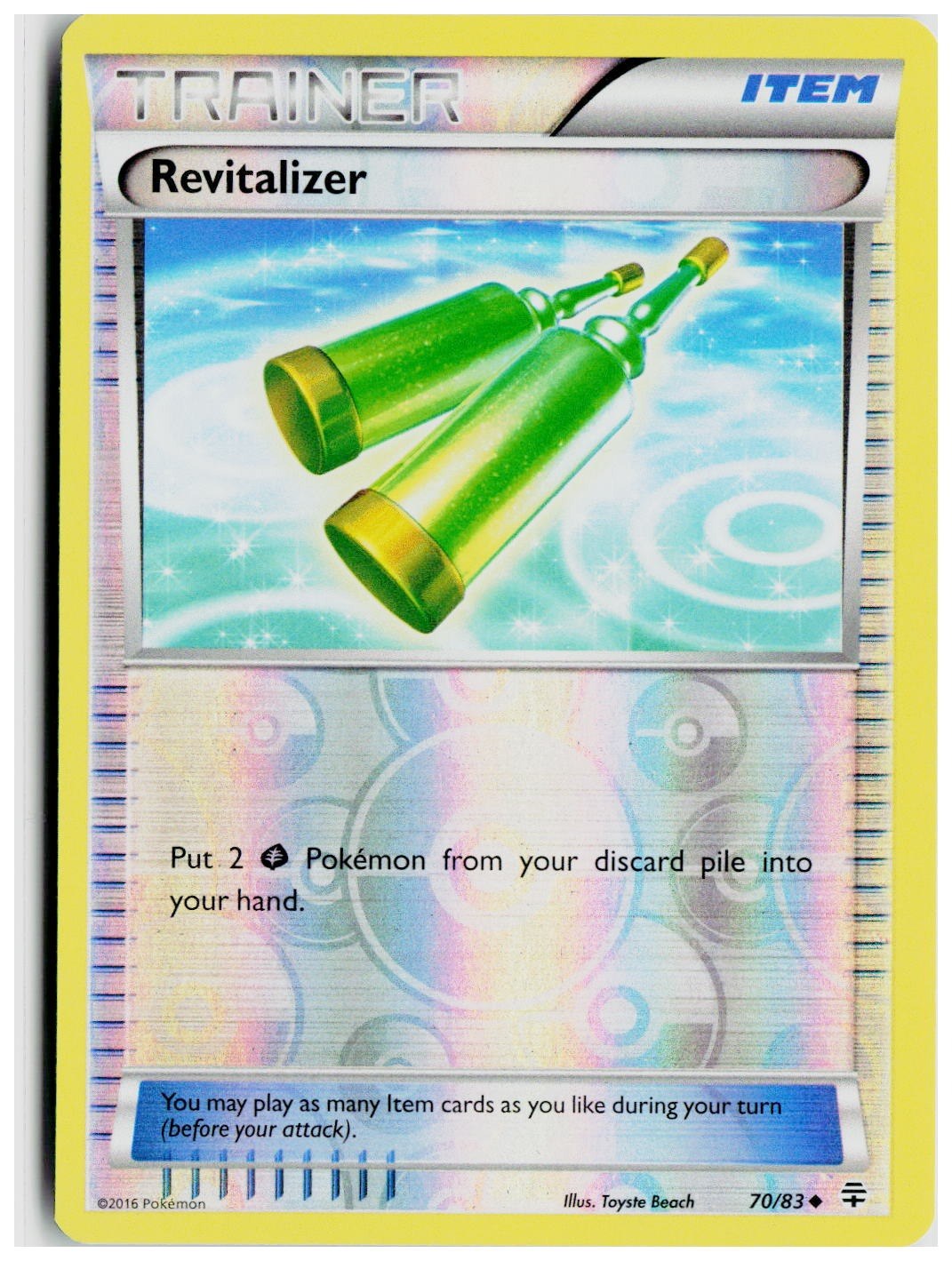 2016 Pokemon Generations #70 Revitalizer