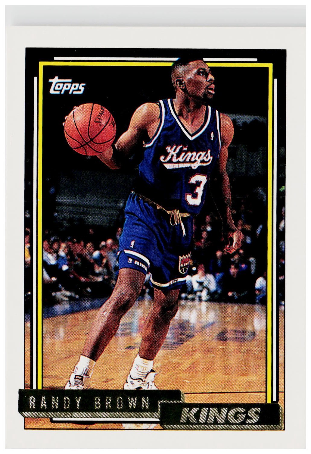 1992-93 Topps #181 Randy Brown Gold