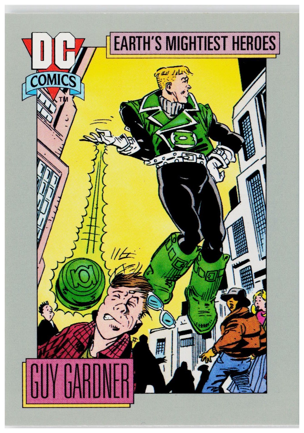 1992 Impel DC Cosmic #54 Guy Gardner