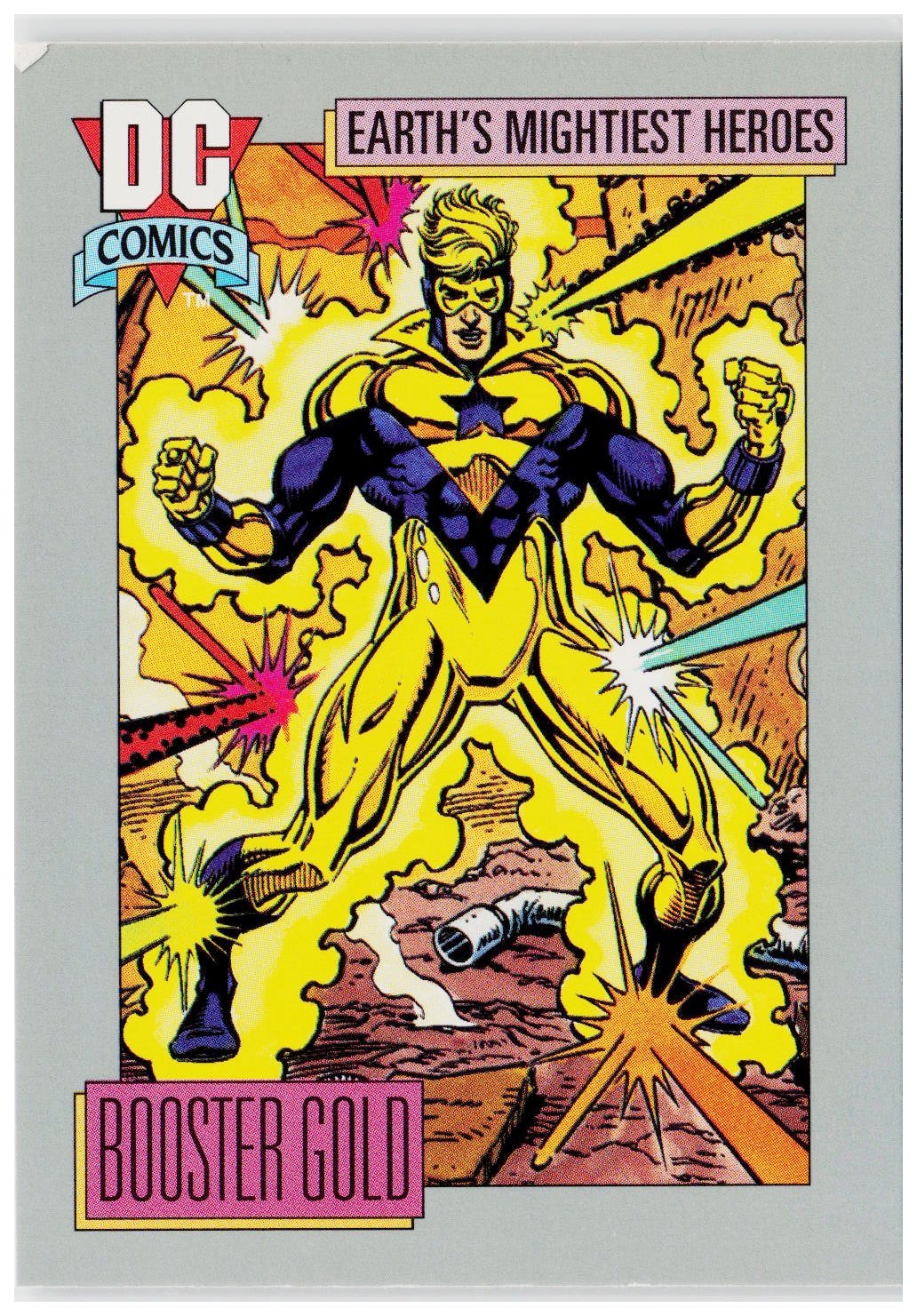 1992 Impel DC Cosmic #38 Booster Gold