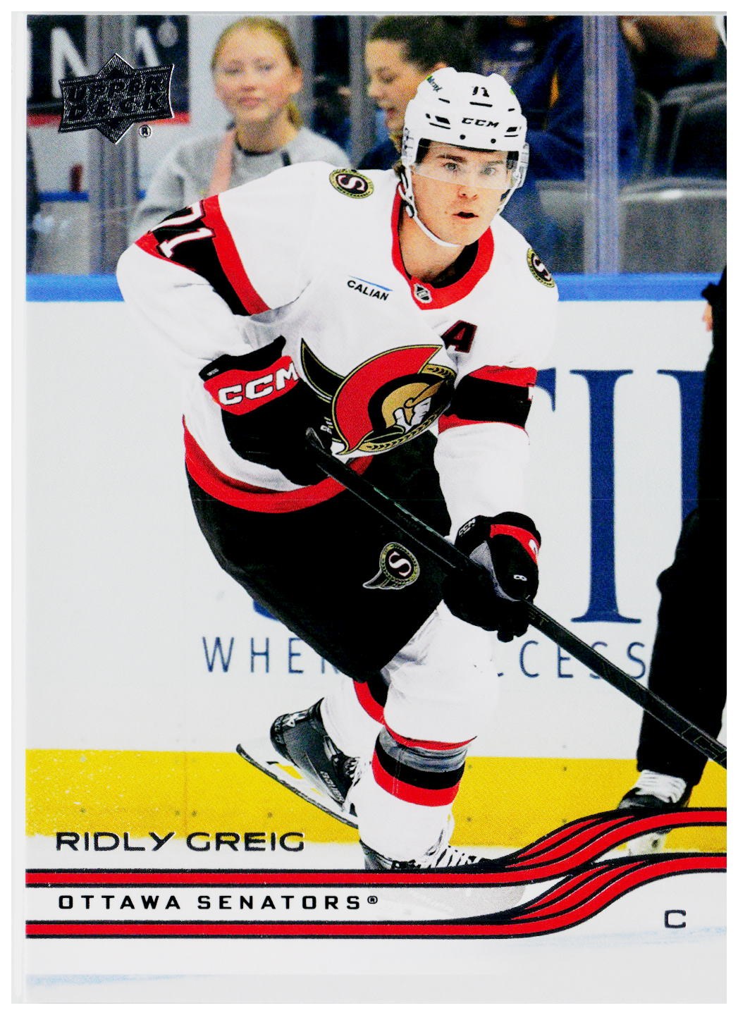 2025-26 Upper Deck #589 Ridly Greig