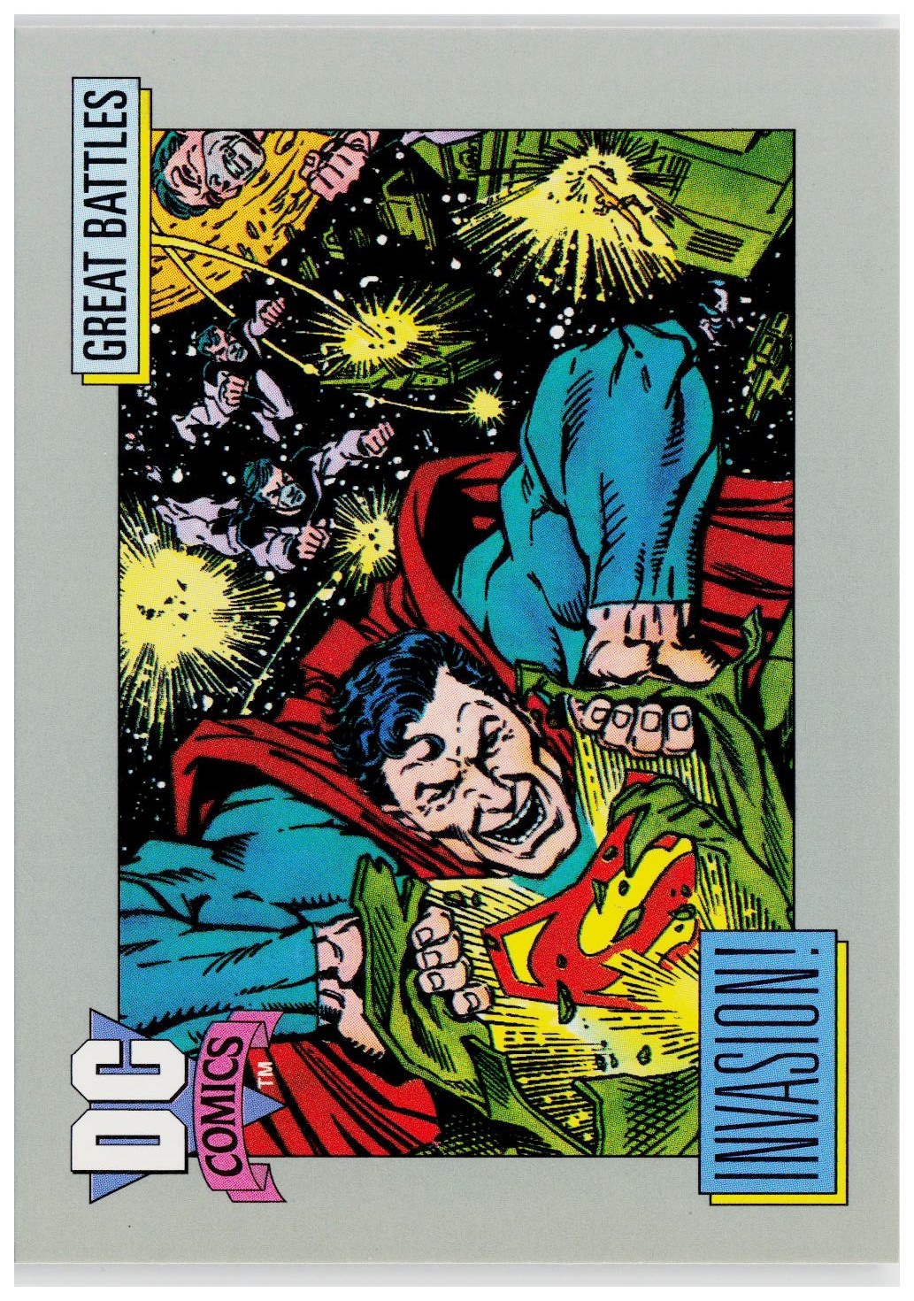 1992 Impel DC Cosmic #155 Invasion!