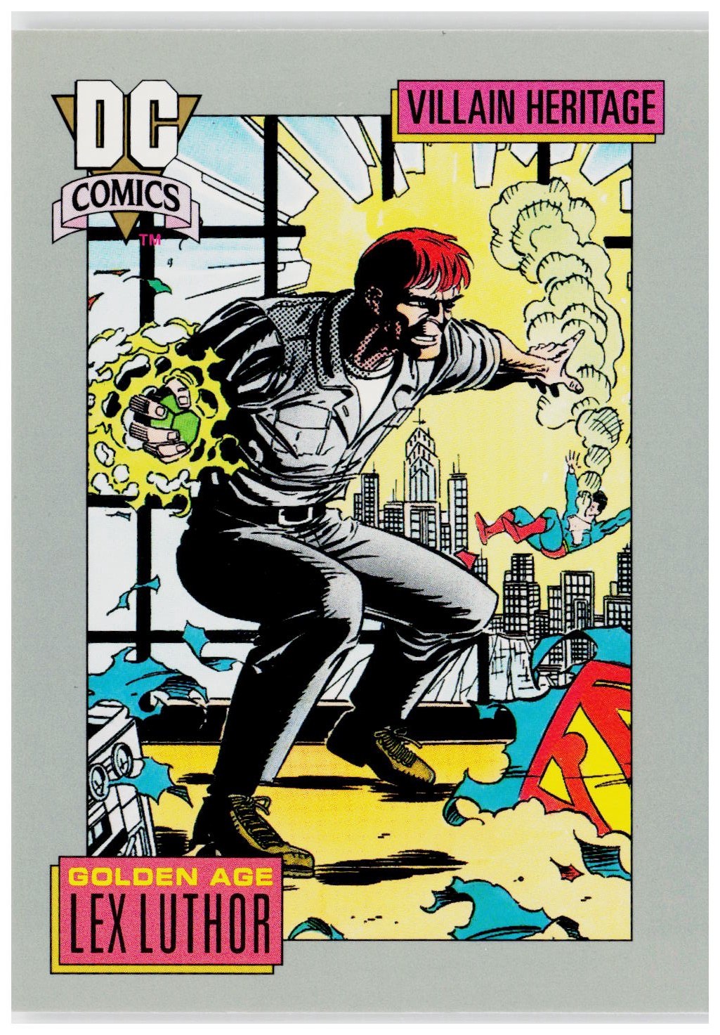 1992 Impel DC Cosmic #25 Lex Luthor