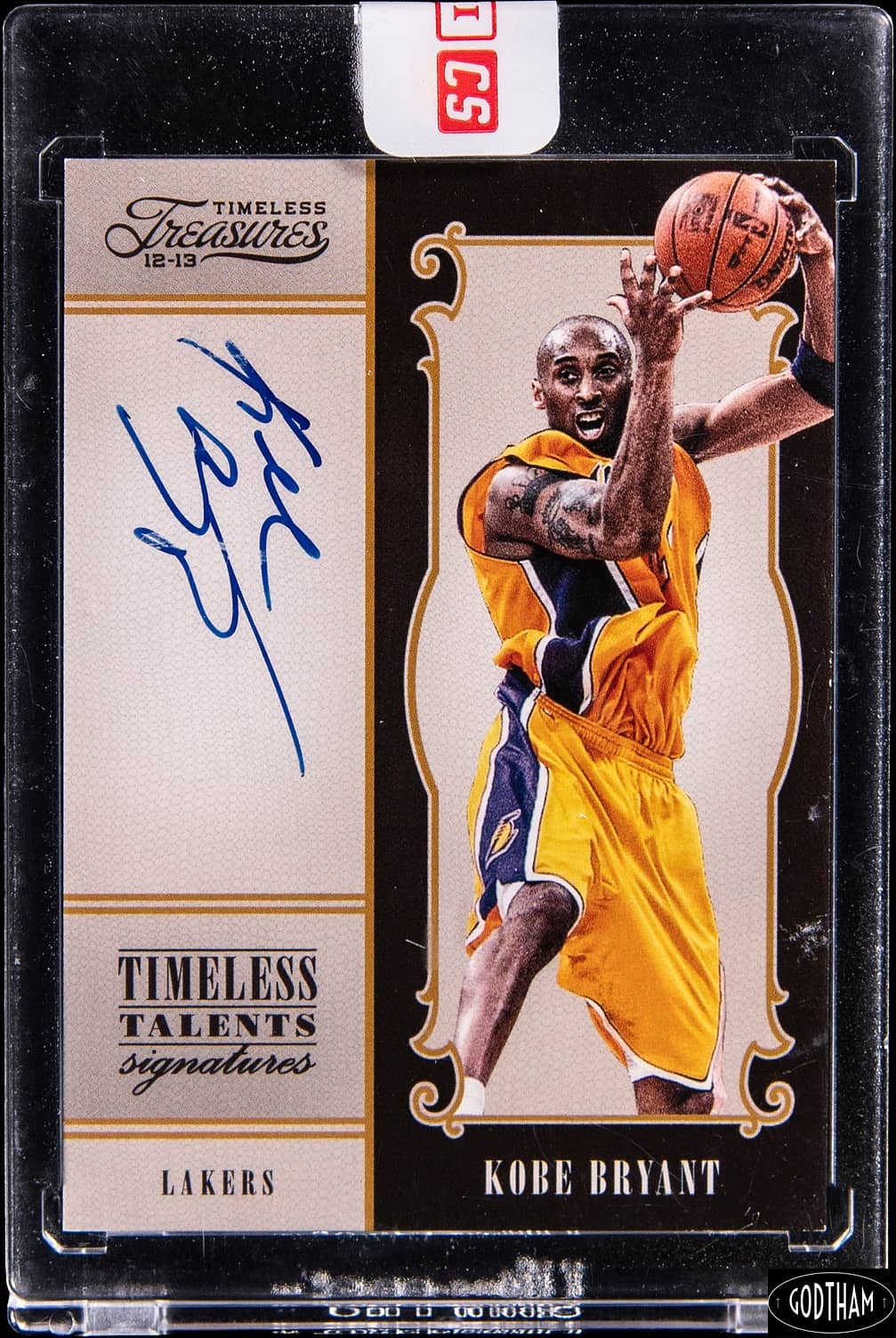 2011-12 Timeless Treasures Kobe Bryant On Card Auto /99