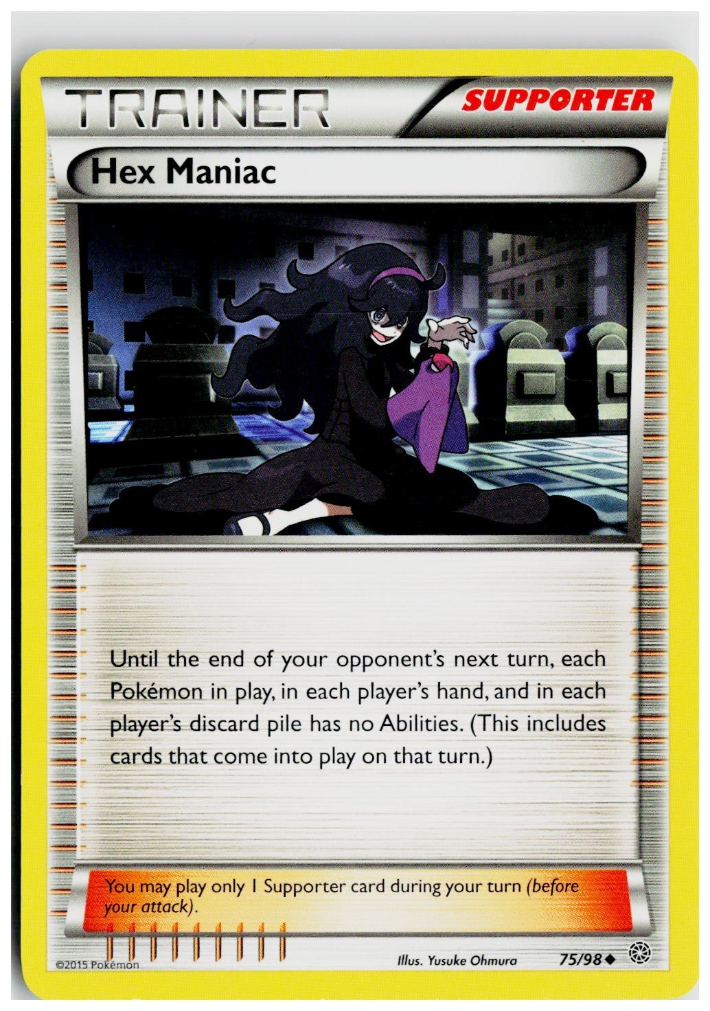 2015 Pokemon XY - Ancient Origins #75 Hex Maniac