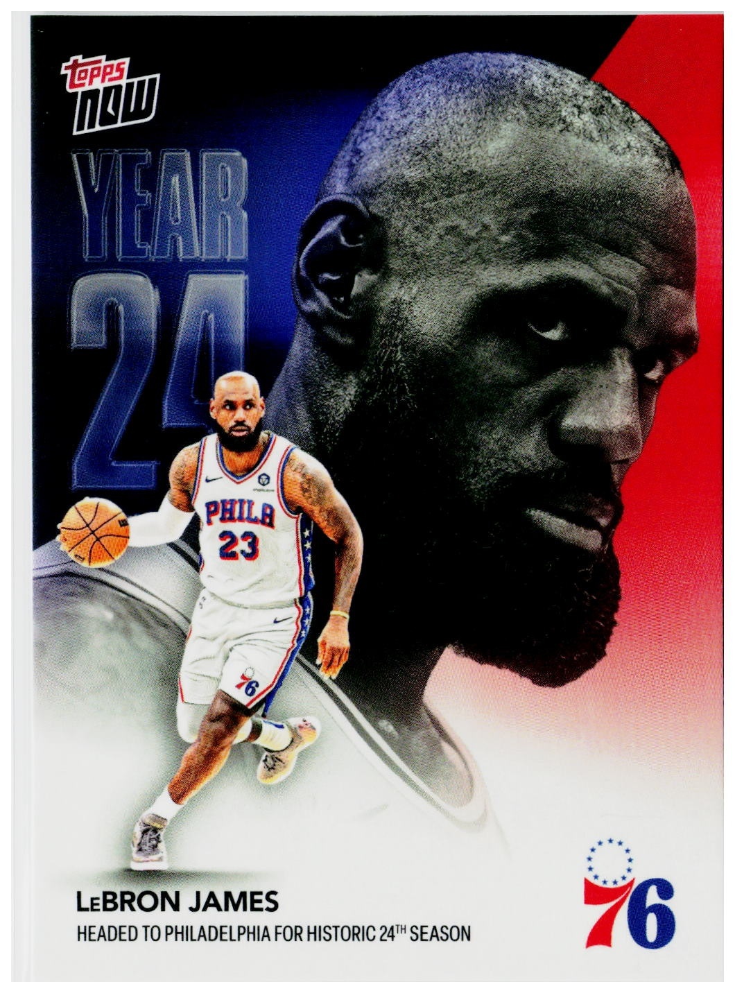 2026 Topps Now LeBron James #OS3
