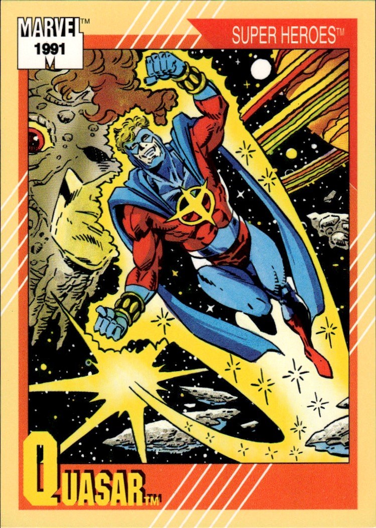 1991 Impel Marvel Universe II #49 Quasar