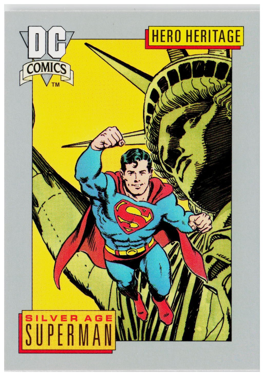 1992 Impel DC Cosmic #17 Superman