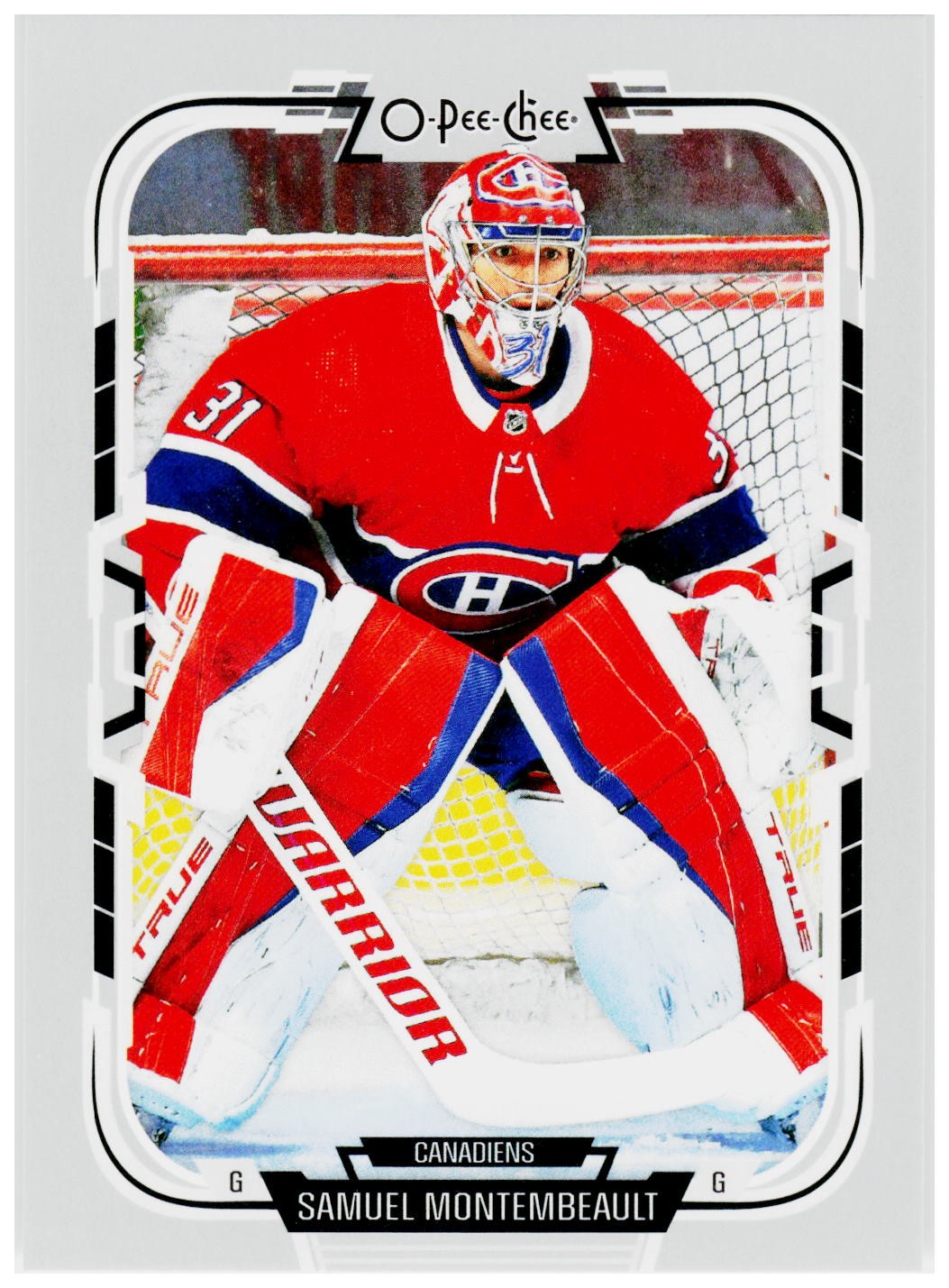 2025-26 O-Pee-Chee #123 Samuel Montembeault