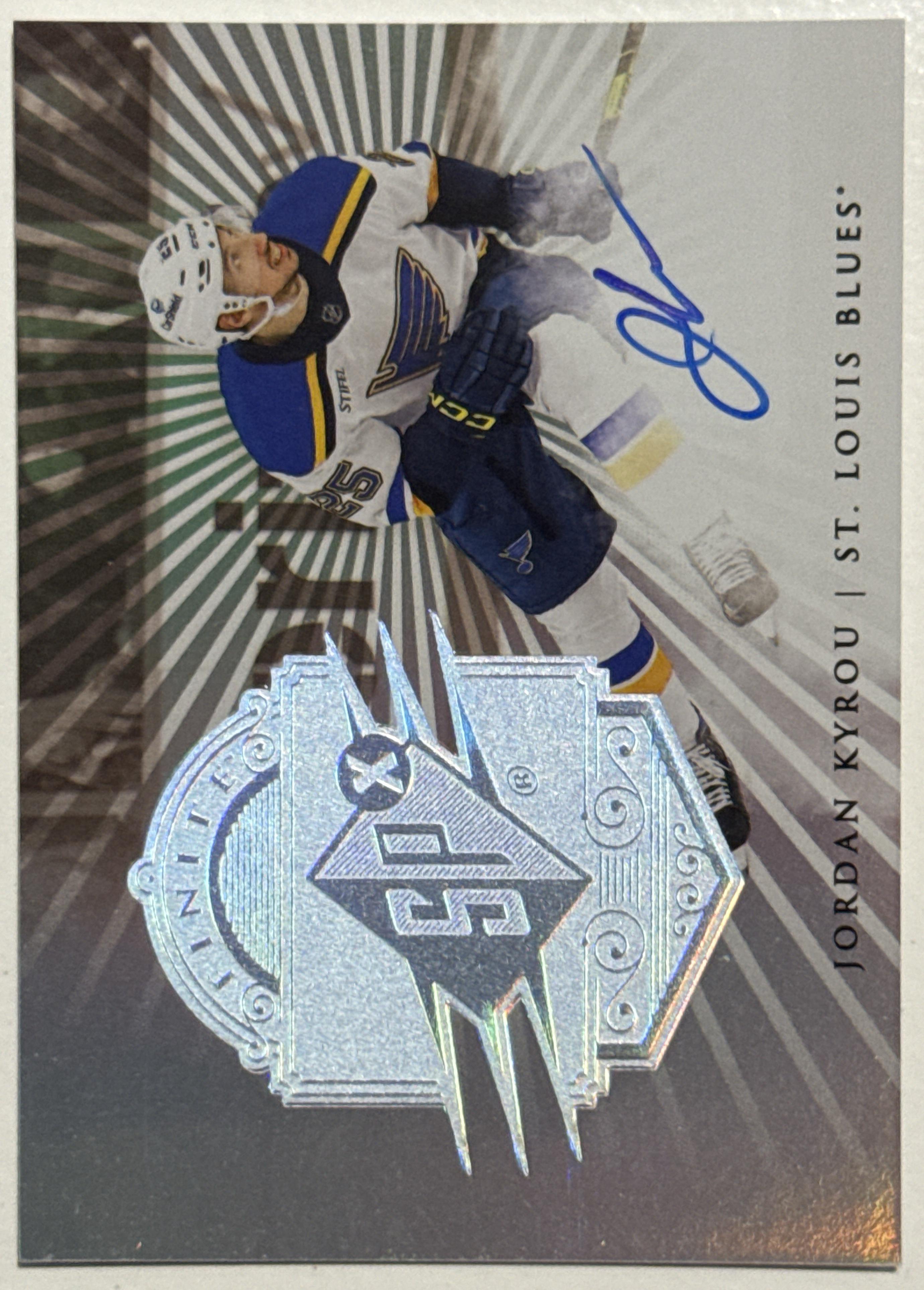 2024-25 SPx Hockey Jordan Kyrou #F-3