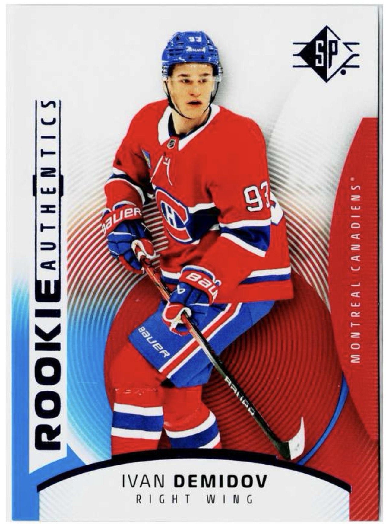 2024-25 SP Hockey Ivan Demidov #137