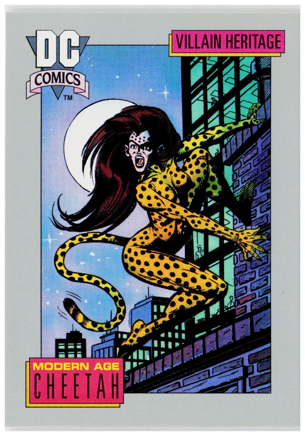 1992 Impel DC Cosmic #24 Cheetah