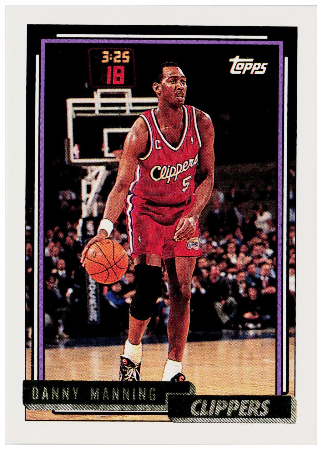 1992-93 Topps #189 Danny Manning Gold