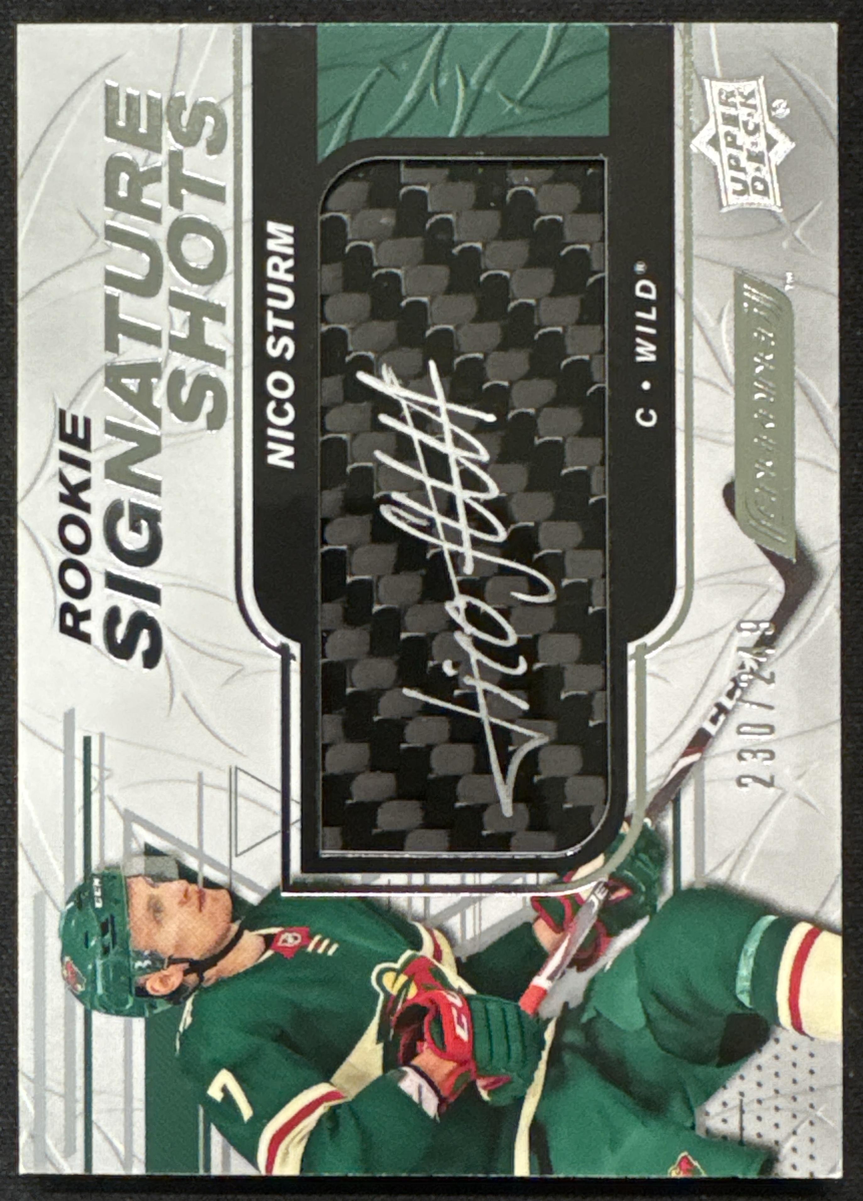 2019-20 Upper Deck Engrained Hockey Nico Sturm #RSS-NS