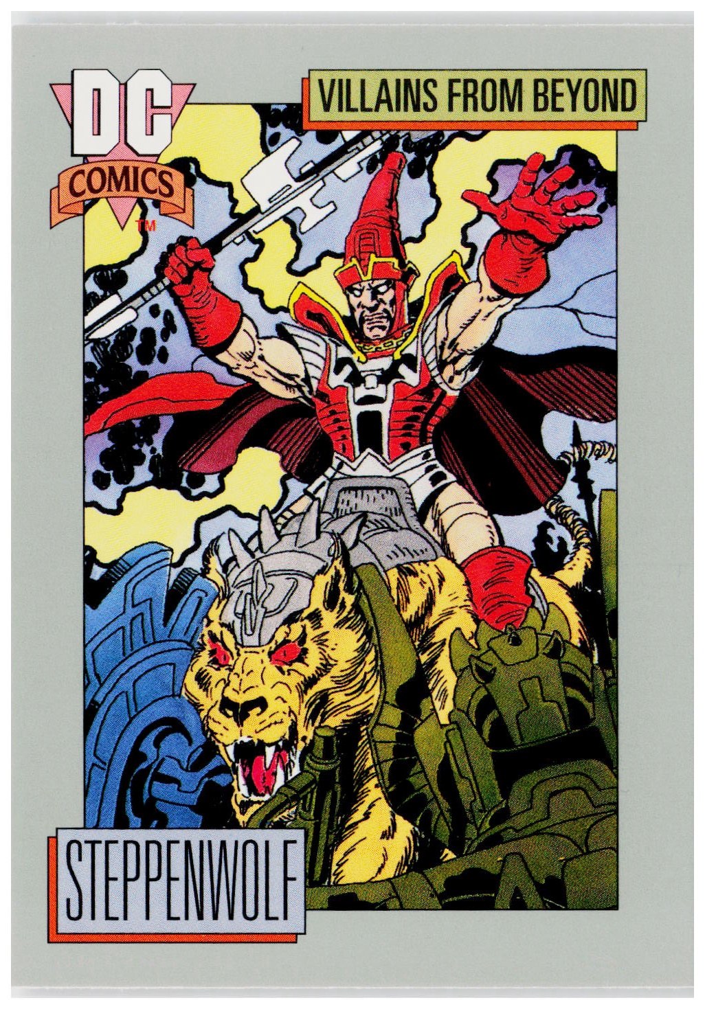 1992 Impel DC Cosmic #140 Steppenwolf