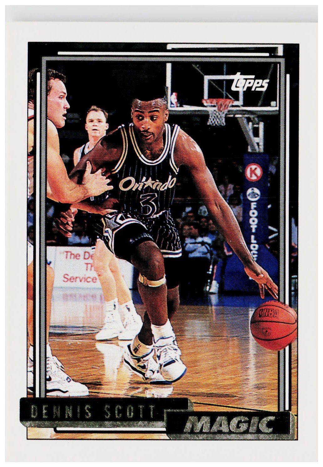 1992-93 Topps #192 Dennis Scott Gold