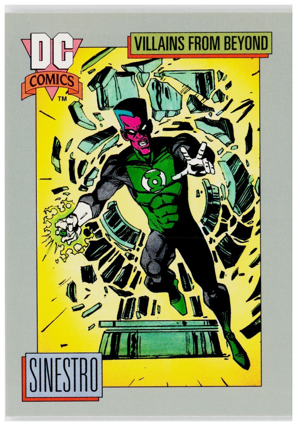 1992 Impel DC Cosmic #138 Sinestro