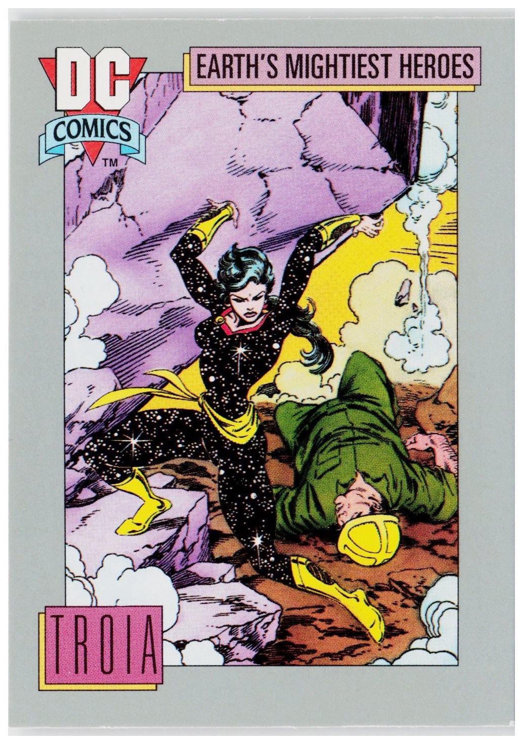 1992 Impel DC Cosmic #76 Troia