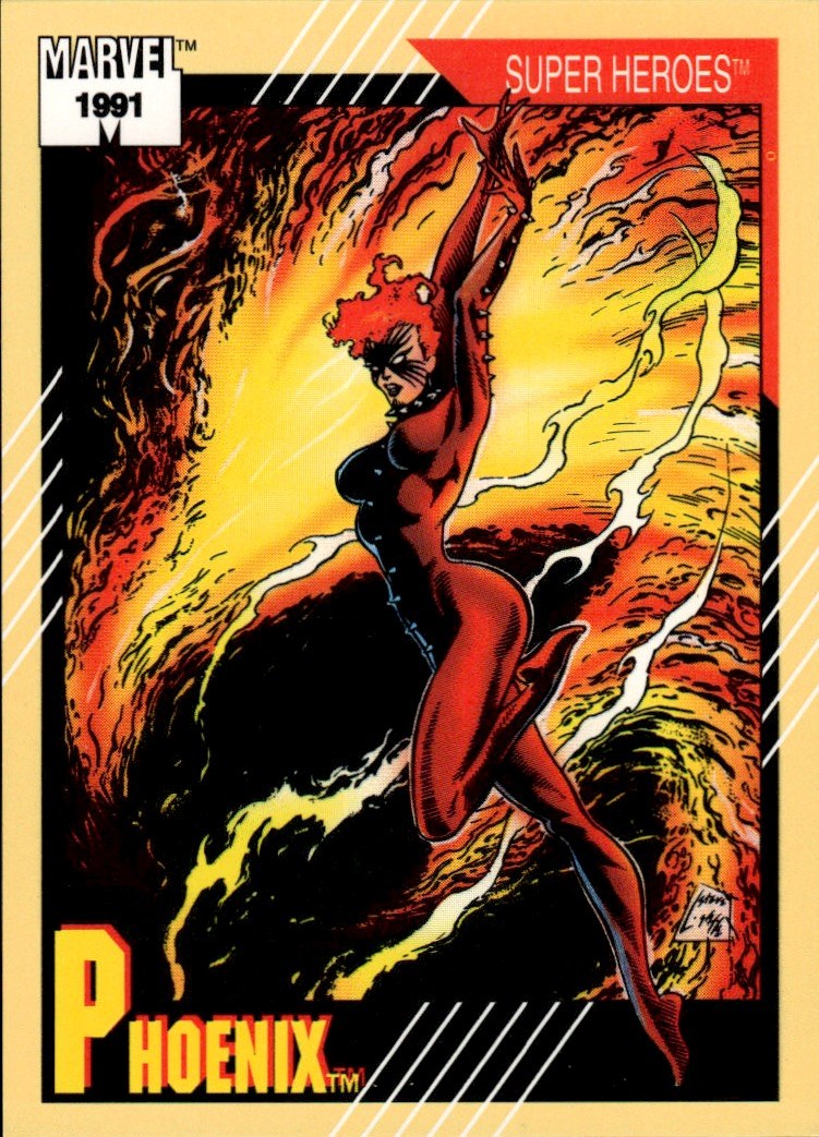 1991 Impel Marvel Universe II #5a Phoenix