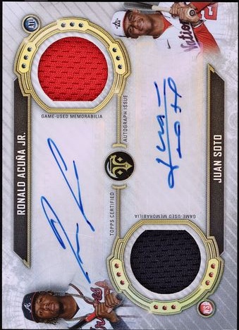 2020 Topps Triple Threads Deca Combo Book 10 Players PATCH AUTO 1/10 #DARCB-9 CGC AUTH
