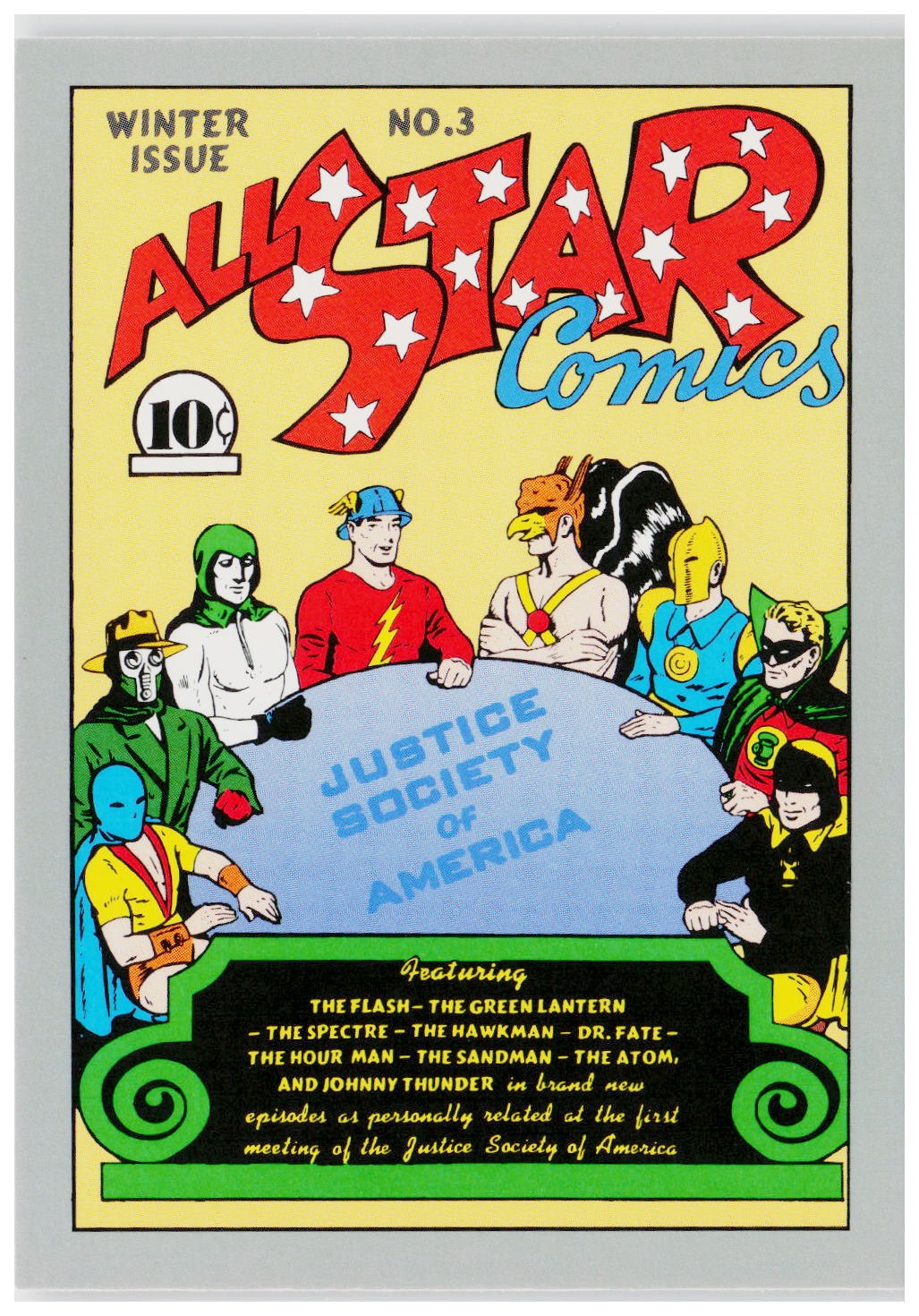 1992 Impel DC Cosmic #171 All Star Comics #3