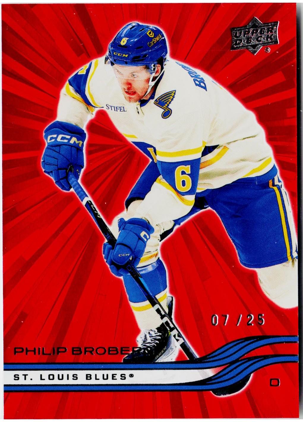 2025-26 Upper Deck Series 2 Hockey Philip Broberg #405