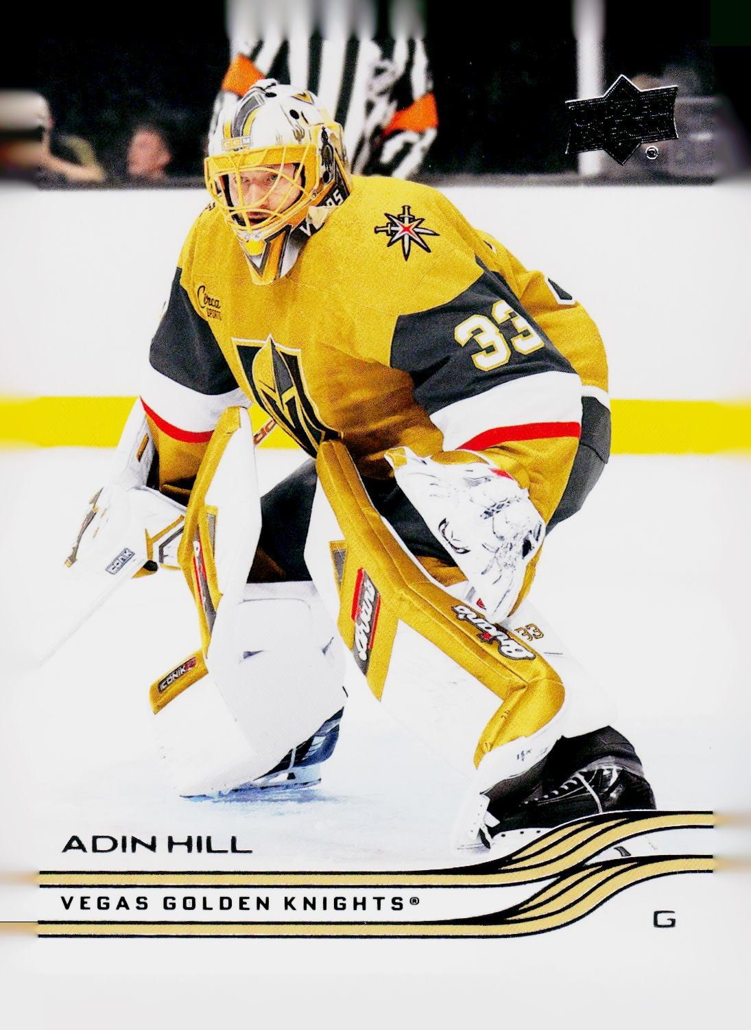 2025 Upper Deck Extended Series Hockey Adin Hill #635